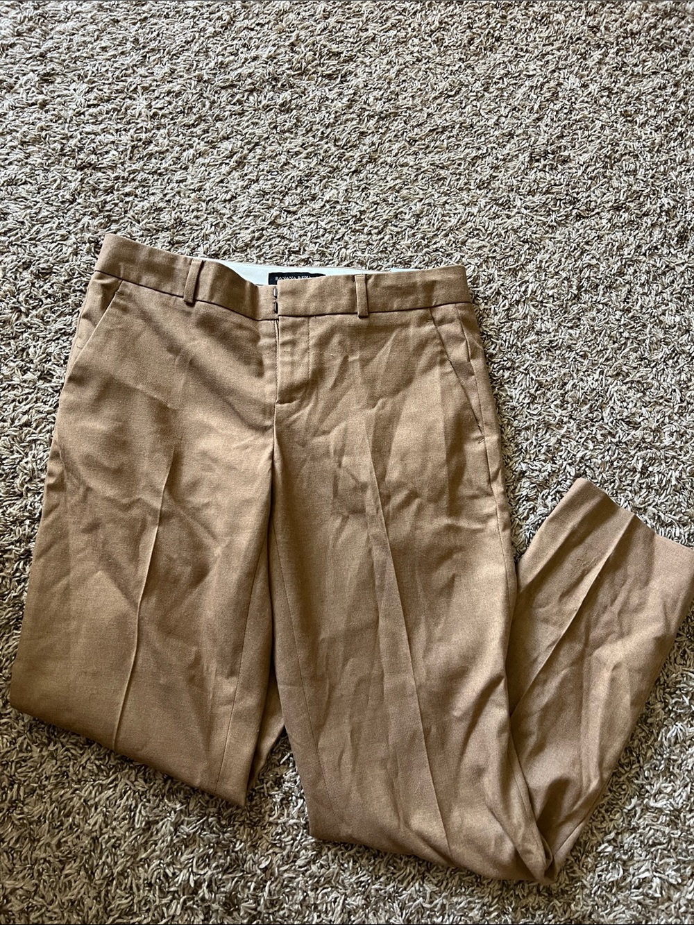 Banana Republic Classic Tan Dress Pants